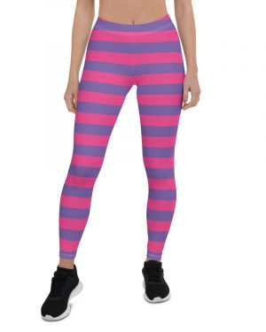 Cheshire Cat Halloween Running Costume Leggings