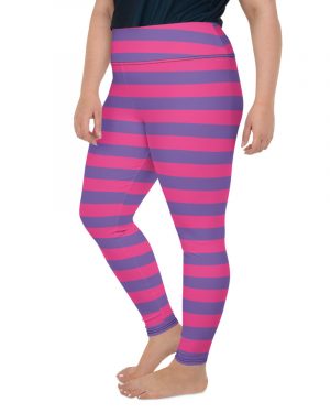 Cheshire Cat Plus Size Halloween Leggings