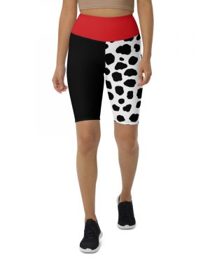 Cruella De Vil Costume | 101 Dalmations – Bike Shorts