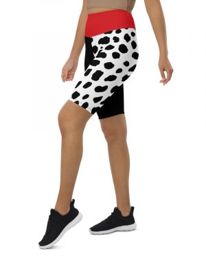 Cruella De Vil Costume | 101 Dalmations – Bike Shorts