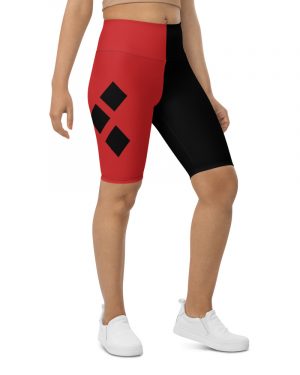 Harley Quinn Costume Halloween Cosplay – Biker Shorts