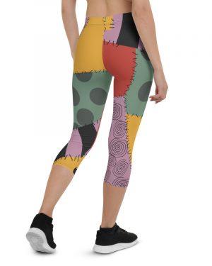 Nightmare Sally Halloween Cosplay Costume – Capri Leggings