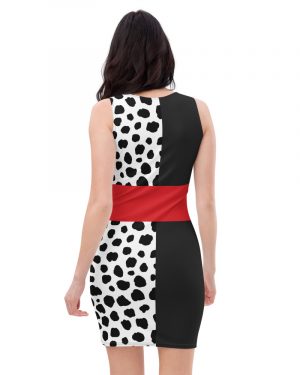 Cruella DeVile | 101 Dalmations – Fitted Bodycon Dress