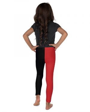 Harley Quinn Costume Halloween Cosplay – Kid’s Leggings