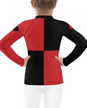 Harley Quinn Halloween Cosplay – Kids Rash Guard