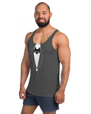 Jack Skellington Nightmare Before Christmas Costume – Men’s Tank Top