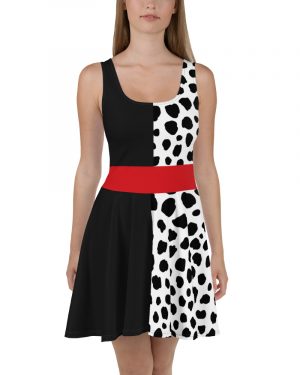 Cruella DeVile | 101 Dalmations – Skater Dress