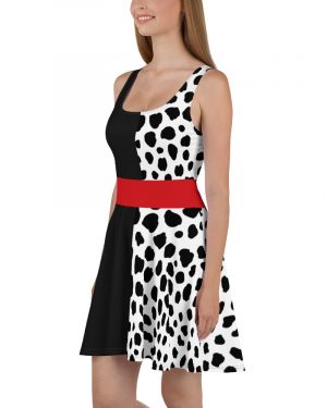 Cruella DeVile | 101 Dalmations – Skater Dress