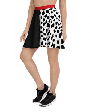 Cruella DeVile | 101 Dalmations – Skater Skirt