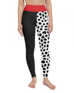 Cruella De Vil Costume | 101 Dalmations – Yoga Leggings