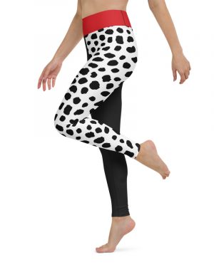 Cruella De Vil Costume | 101 Dalmations – Yoga Leggings