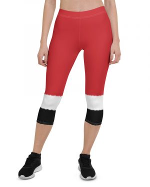 Santa Claus Costume – Capri Leggings