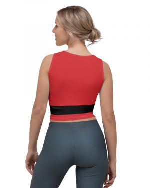 Santa Clause Athletic Costume – Crop Tank Top