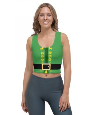 Buddy The Elf Christmas Costume – Crop Tank Top