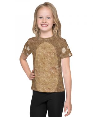 Reindeer Costume – Kids crew neck t-shirt