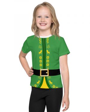 Buddy The Elf Christmas Costume – Kids T-Shirt