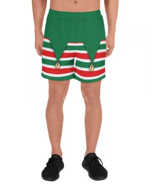 Christmas Elf Costume – Men’s Athletic Shorts