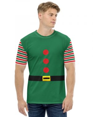 Christmas Elf Costume – Men’s T-shirt