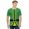 Buddy the Elf Costume, Halloween Costume, Christmas Costume, activewear t-shirt