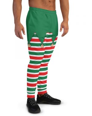 Christmas Elf Costume – Men’s Slim Fit Joggers