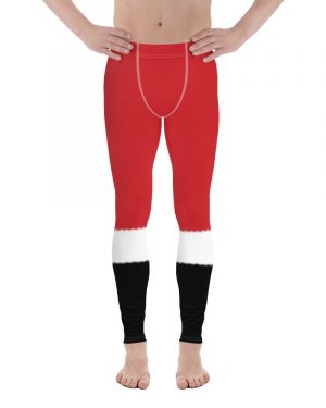 Santa Claus Costume – Men’s Leggings