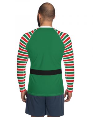 Christmas Elf Men’s Rash Guard