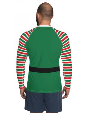 Christmas Elf Men’s Rash Guard