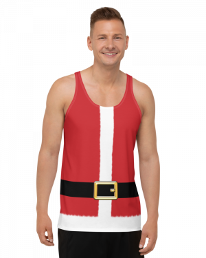 Santa Claus Costume – Unisex Tank Top
