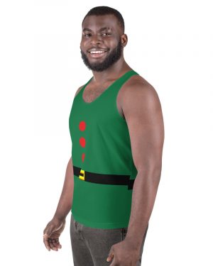 Christmas Elf Costume – Men’s Tank Top