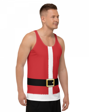 Santa Claus Costume – Unisex Tank Top