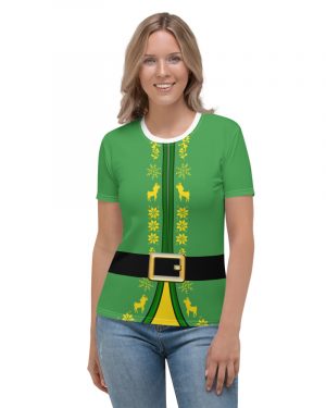 Buddy The Elf Christmas Costume – Women’s T-shirt