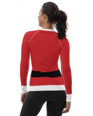 Santa Claus Costume – Women’s Rash Guard