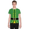 Buddy the Elf Costume, Halloween Costume, Christmas Costume, Kids's Children's Youth T-Shirt