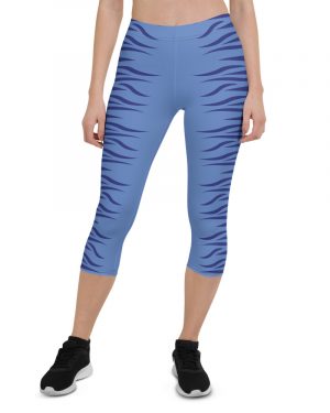 Blue Alien Costume – Capri Leggings