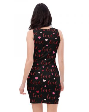 Love Valentines Day – Fitted Bodycon Dress