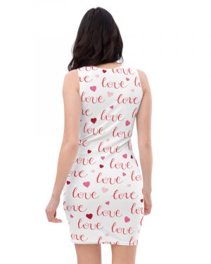 Valentines Day Love – Fitted Bodycon Dress