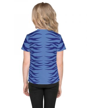 Blue Alien Avatar Costume – Kids crew neck t-shirt