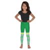 Leprechaun Costume, St. Patrick's Day Irish Costume, Kid's Youth Children's Leggings, Meggings