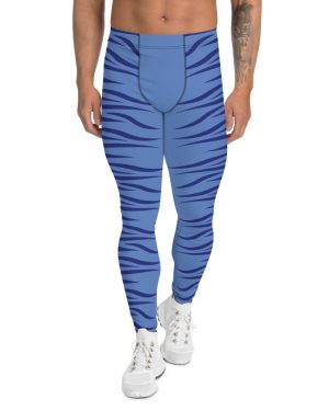 Blue Alien Avatar Costume – Men’s Leggings