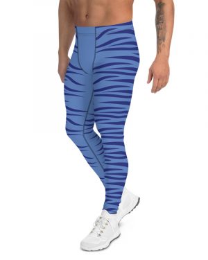 Blue Alien Avatar Costume – Men’s Leggings