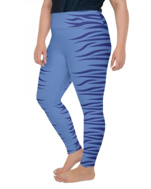 Blue Alien Costume – Plus Size Leggings