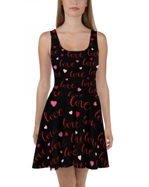 Love Valentines Day – Skater Dress