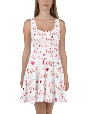 Valentines Day Love – Skater Dress