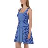 Avatar Costume, Neytiri Na'vi Princess Costume, Halloween Costume, Sleeveless Skater dress