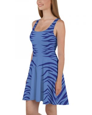 Blue Alien Costume – Skater Dress