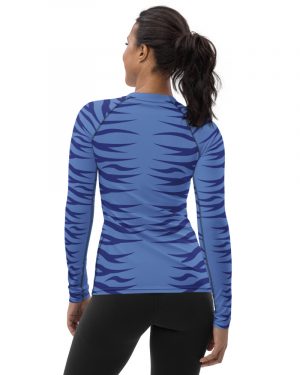 Blue Alien Costume – Women’s Rash Guard