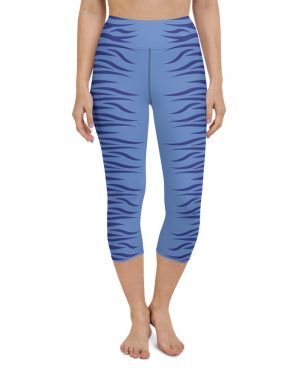 Blue Alien Costume – Yoga Capri Leggings