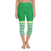 Leprechaun Costume, St. Patrick's Day Irish Costume, High Waisted Yoga Capris Leggings