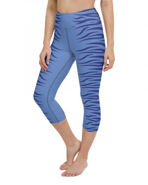 Blue Alien Costume – Yoga Capri Leggings