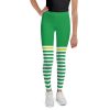 Leprechaun Costume, St. Patrick's Day Irish Costume, Kid's Youth Children's Leggings, Meggings